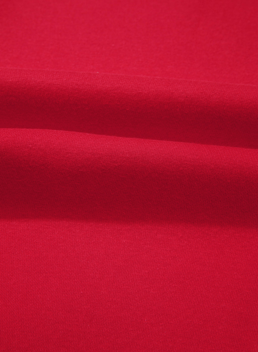 Red Polka Dot Patchwork Round Neck Plus Size Sweatshirt