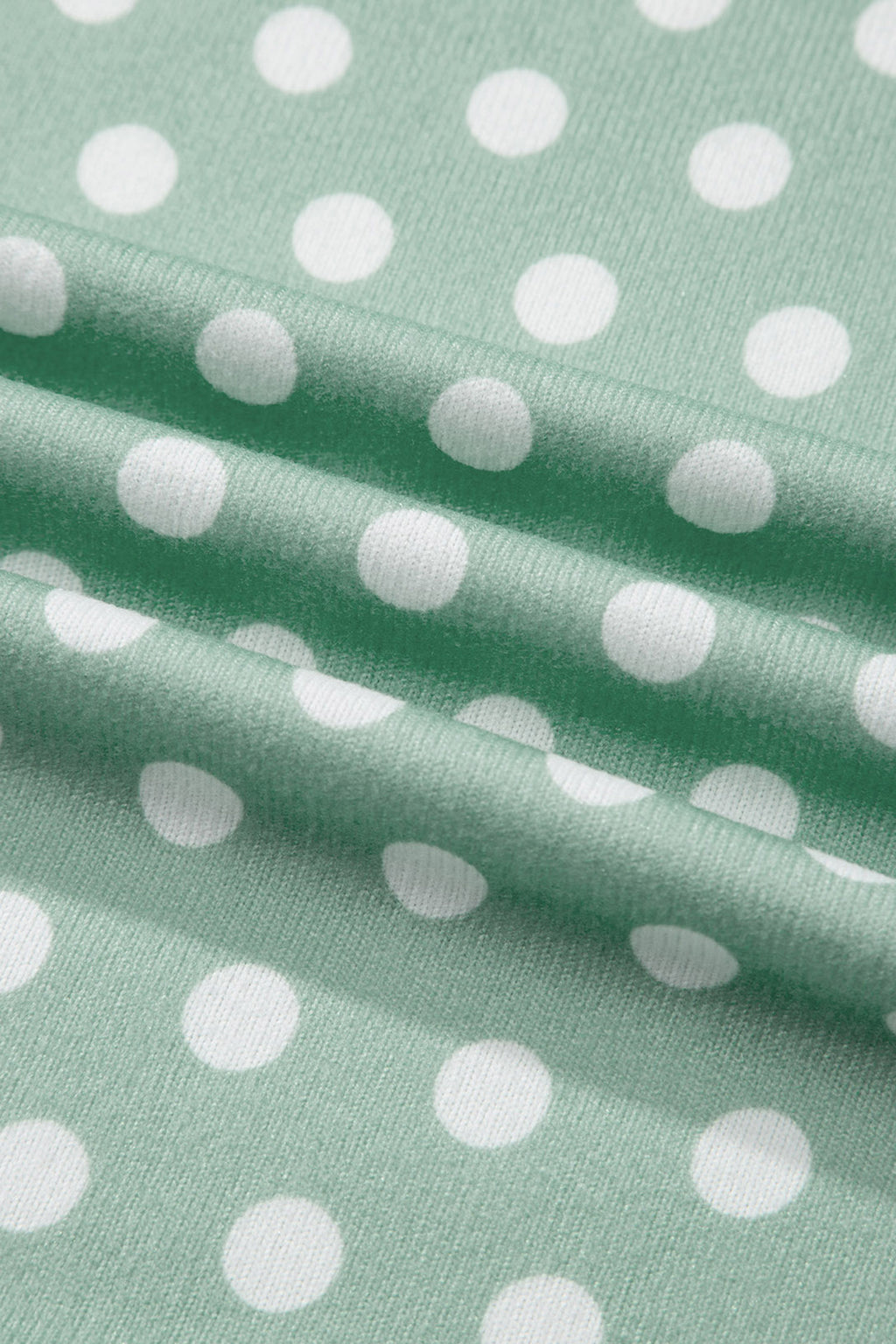 Brown Polka Dot Print Short Set