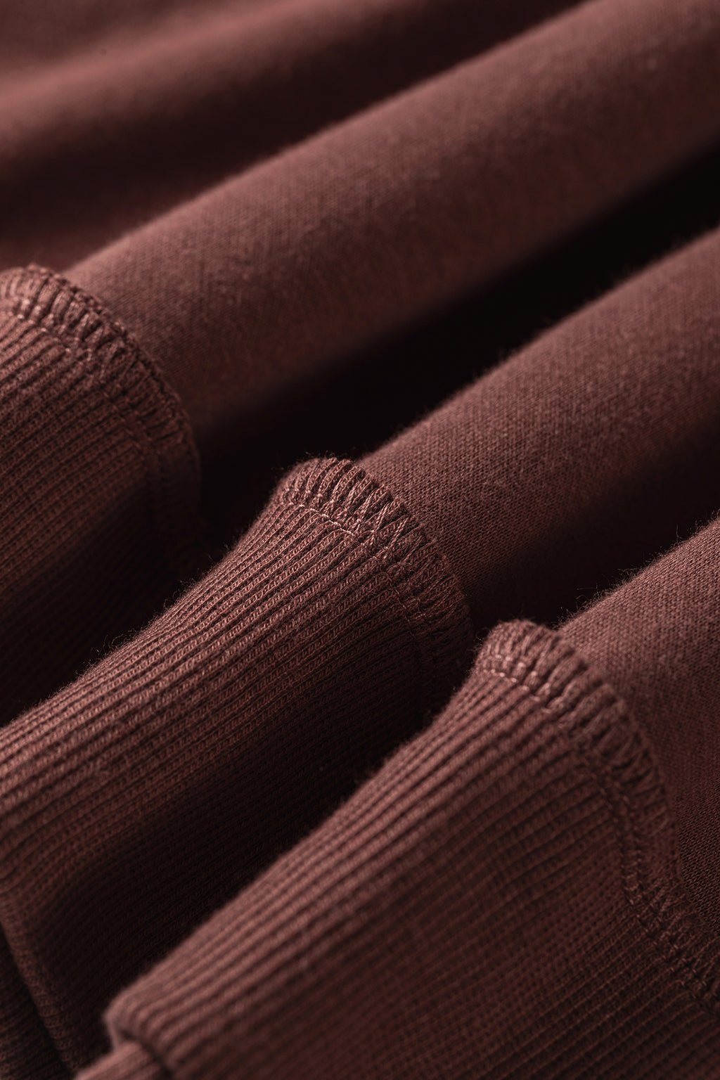 Carrot Oversize Drop Shoulder Reversible Mock Neck Sweatshirt