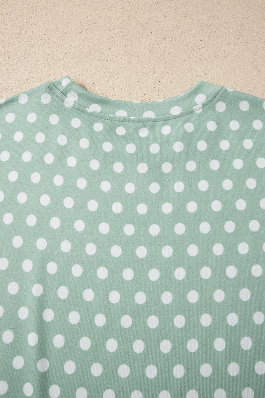 Brown Polka Dot Print Short Set