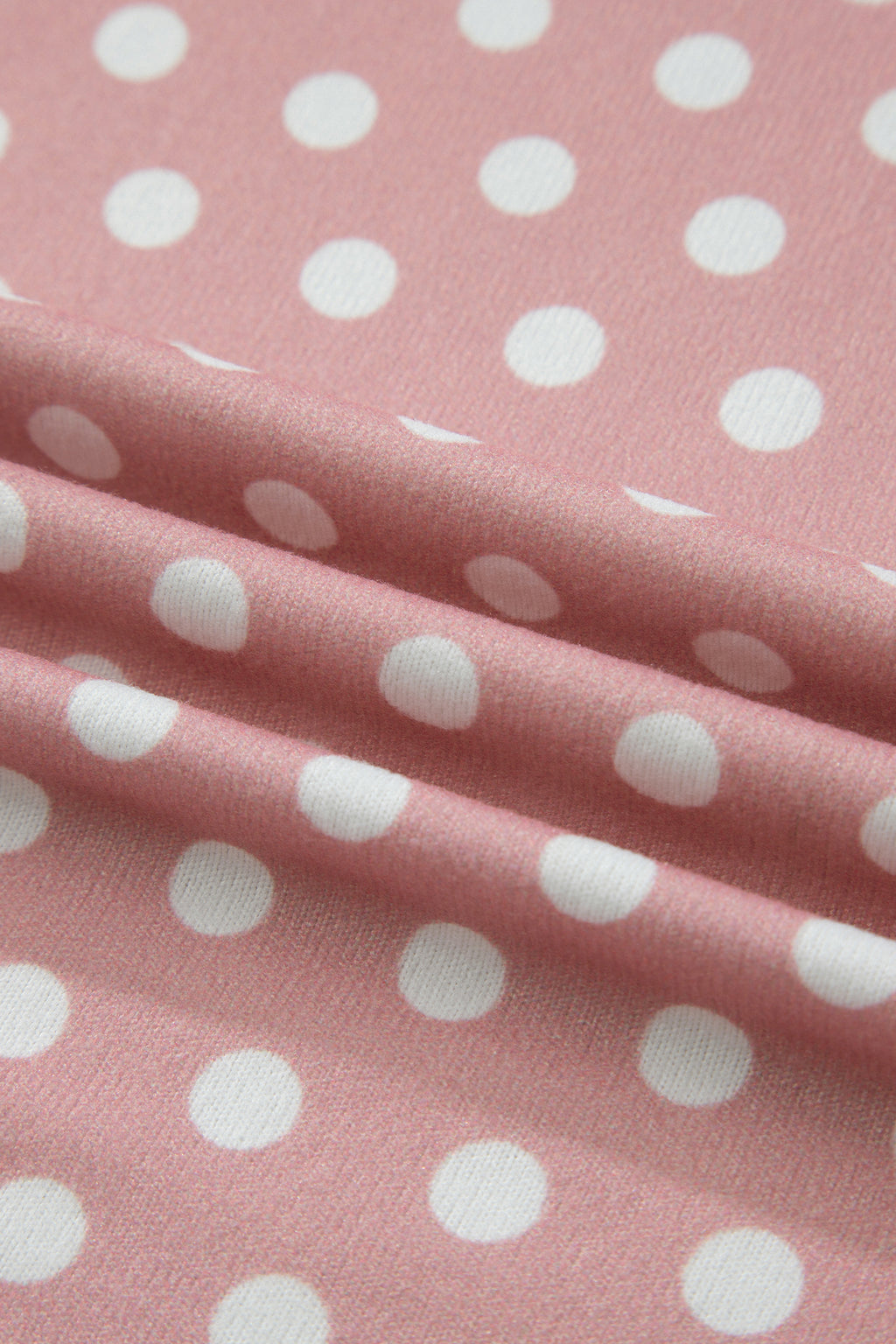 Brown Polka Dot Print Short Set